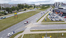 Pakitimai vienoje i&scaron; Pilaitės sankryžų