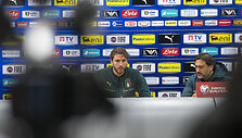Italijos futbolo rinktinės spaudos konferencija