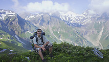 Austrija Hoch Tauern nacionalinis parkas.
