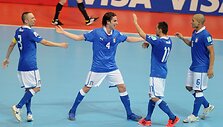 Italijos salės futbolo rinktinė i&scaron;kovojo pasaulio čempionato bronzą.