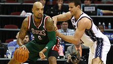 &bdquo;Milwaukee Bucks&ldquo; ekipos žaidėjas Drew Goodenas nepagarbiai kalba apie &bdquo;Chicago Bulls&ldquo; komandą.