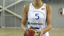  &bdquo;Hoptrans-Sirenų&ldquo; komandos naujokė Dovilė Miliauskaitė.