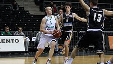 Kauno &bdquo;Žalgirio&ldquo; ekipos jaunimas kovoja su Vokietijos krep&scaron;ininkais