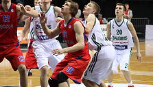 Kauno "Žalgirio" ir Maskvos CSKA jaunimo komandų mū&scaron;is dėl pirmosios vietos Eurolygos B grupėje
