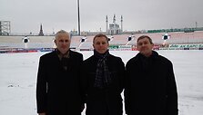 Lietuvos lengvosios atletikos federacijos prezidentas Eimantas Skrabulis vyko į Rusijos miestą Kazanę, kur apžiūrėjo, kaip &scaron;is miestas ruo&scaron;iasi Universiadai.