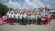 Lietuvos studentų sporto delegacija Universiadoje Kazanėje 