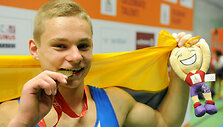 Gimnastas Tomas Kuzmickas Utrechte i&scaron;kovojo 3 vietą