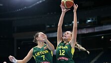 Lietuvos devyniolikmetės baigė kovą dėl pasaulio čempionato medalių