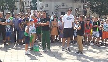 Lietuvos krep&scaron;inio rinktinės žaidėjai Mantas Kalnietis ir Darju&scaron;as Lavrinovičius