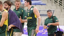 Lietuvos krep&scaron;inio rinktinė kovoja su Italijos komanda: Darju&scaron;as Lavrinovičius