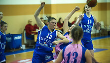 Vilniaus &bdquo;Jaunųjų talentų&ldquo; ir &bdquo;Utenos&ldquo; dvikovoje laimėjo LMKL lyderės uteni&scaron;kės
