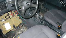 I&scaron;imta automobilio spynelė