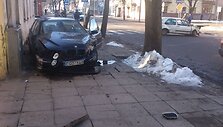 Avarija Kaune, Mi&scaron;ko ir Gedimino gatvių sankryžoje
