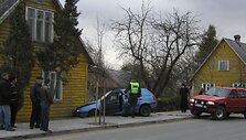 Avarija Lazdijuose, Vilniaus gatvėje
