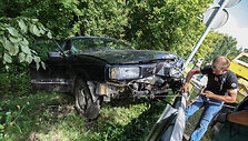 Avarija Vilniuje, netoli Savanorių prospekto