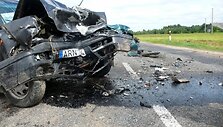Avarija kelyje Ukmergė&ndash;Pabaiskas&ndash;Gelvonai, ties Daumanti&scaron;kių mi&scaron;ku