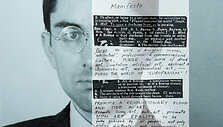 Kadras i&scaron; filmo &bdquo;George: Jurgio Mačiūno ir Fluxus istorija&ldquo;