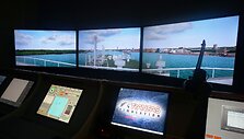 Virtualios SGD terminalui skirtos laivo "Independence" įvedimo į Klaipėdos uostą pratybos