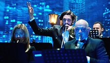 Koncerto &bdquo;Gražiausia filmų muzika&ldquo; akimirka