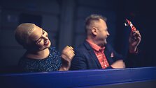 Justė Arlauskaitė-Jazzu, Saulius Urbonavičius-Samas