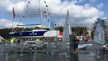 Vilniaus sporto festivalyje i&scaron;kilo buriavimui skirtas stendas