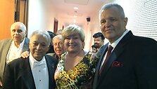Zubinas Mehta, Edita Mildažytė ir Gintautas Vy&scaron;niauskas