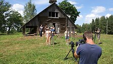 Projekto &bdquo;Lauku sēta&ldquo; akimirka