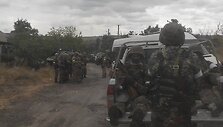 &Scaron;i nuotrauka daryta rugpjūčio 18 dieną, kai savanorių batalionas &bdquo;Dnepr-1&ldquo; pradėjo antrąjį puolimą Ilovaiske.