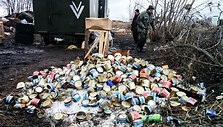Ukrainos karių virtuvė prie&scaron;akinėse linijose