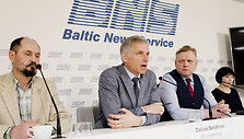 Sąjūdžio &bdquo;Už Lietuvos mi&scaron;kus&ldquo; spaudos konferencija