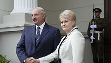 Dalios Grybauskaitės ir Aleksandro Luka&scaron;enkos susitikimas Vilniuje