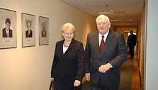 Dalia Grybauskaitė ir Algirdas Brazaukas