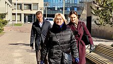 Opozicijos partijų lyderių spaudos konferencija