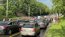 Užtvindyta T.Narbuto gatvė