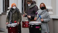 A. Dudos vizitą Lietuvoje moterų teisių gynėjai pasitiko protestais