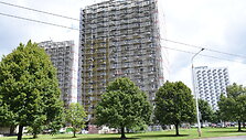 Renovuojami studentų bendrabučiai Saulėtekyje