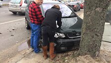 Avarija Vilniuje, Žalgirio gatvėje