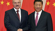 Aliaksandras Luka&scaron;enka ir Xi Jinpingas