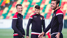 &bdquo;Honved&ldquo; treniruotė Vilniuje