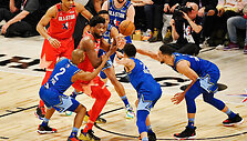 NBA &bdquo;All-Star&ldquo; rungtynių akimirkos