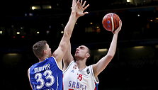 Europos krep&scaron;inio čempionatas; Serbija - Suomija