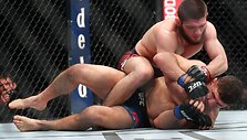 UFC 223: Habibas Nurmagomedovas &ndash; Alas Iaquinta