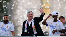 Carlo Ancelotti su &bdquo;Real&ldquo; tapo Ispanijos čempionu