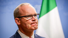 Simono Coveney (Saimono Kouvnio) spaudos konferencija 