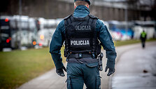 Policijos pajėgos saugojo krep&scaron;inio ramybę