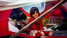 Idomeni pabėgėlių stovykla 