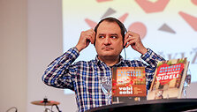  Francesco Miralleso knygų &bdquo;Maži dalykai dideli&ldquo;, &bdquo;Vabi sabi&ldquo; pristatymas Vilniaus knygų mugėje