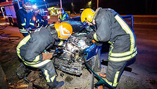 Girto vairuotojo sukeltos avarijos metu sužaloti 2 žmonės