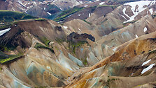 Spalvotieji &ndash; Landmannalaugar kalnai Islandijoje