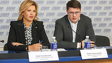 Edita Tamo&scaron;iūnaitė ir Giedrius Krasauskas